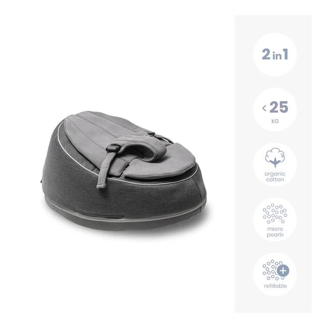 Doomoo - sezlong multifunctional seat’n swing anthracite bbb01