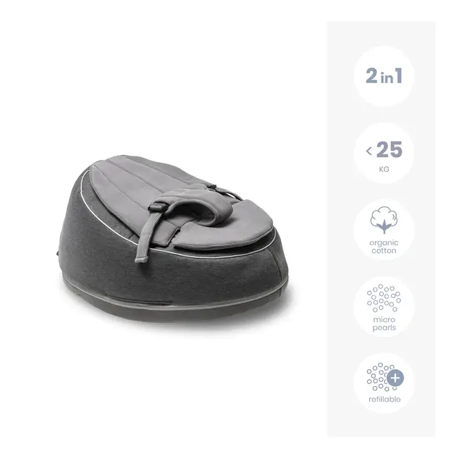 Doomoo - sezlong multifunctional seat&rsquo;n swing anthracite bbb01