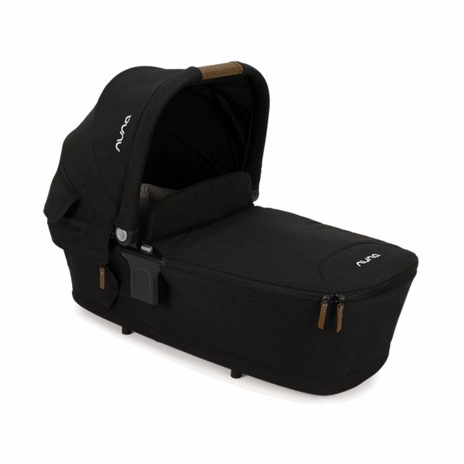 Nuna - set carucior ultracompact trvl caviar + adaptori trvl + landou lytl caviar + scoica auto i-size pipa next caviar bbbst15713cvrglset3