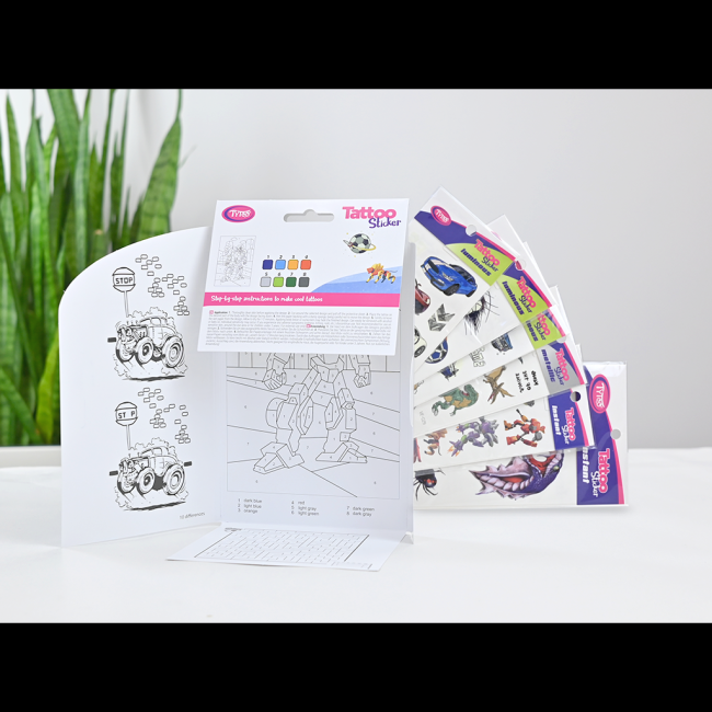 Set 40 tatuaje temporare tip autocolante Baieti Tytoo KOPXX1800013 BBJKOPXX1800013_Initiala