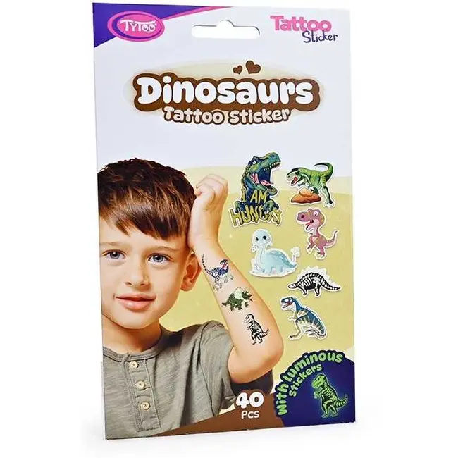 Set 40 tatuaje temporare tip autocolante Dinozauri Tytoo KOPXX1800012 BBJKOPXX1800012_Initiala
