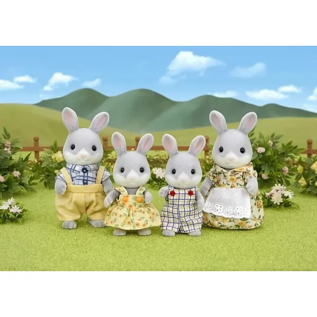 Figurine sylvanian families - familia iepurasilor cottontail sf4030