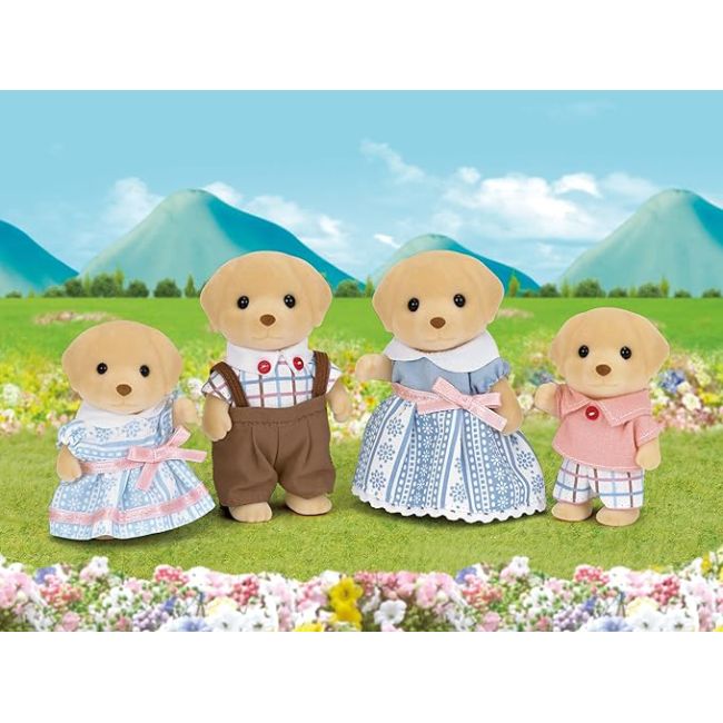 Figurine sylvanian families - familia labradorilor sf5182
