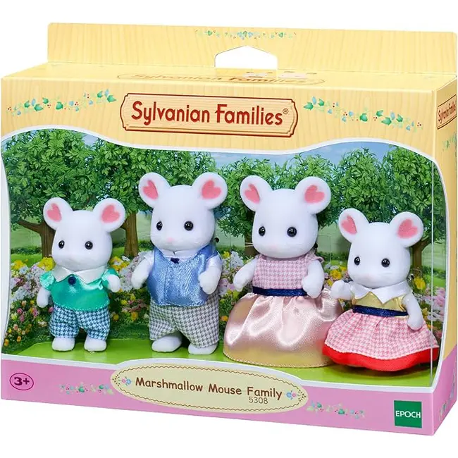 Figurine sylvanian families - familia soriceilor sf5308