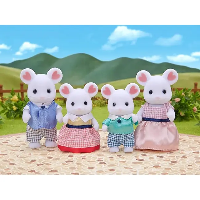 Figurine sylvanian families - familia soriceilor sf5308