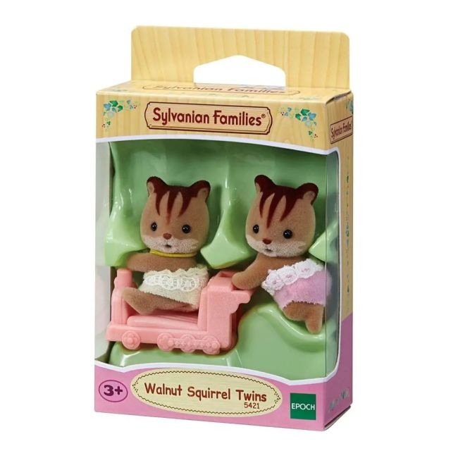 Figurine sylvanian families - gemenii veverite sf5421