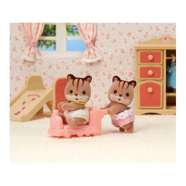 Figurine sylvanian families - gemenii veverite sf5421