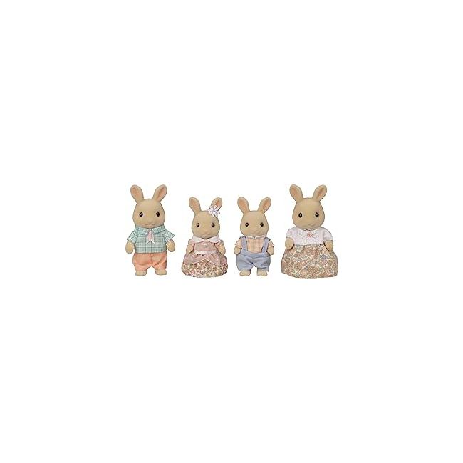 Figurine sylvanian families-familia iepurasilor milk sf5706