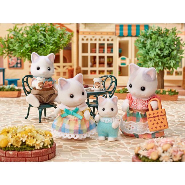 Figurine sylvanian families-familia pisicutelor latte sf5738