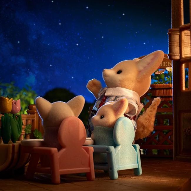 Figurine sylvanian families-familia vulpitelor fennec sf5696