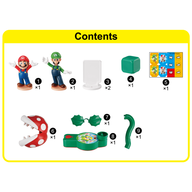 Joc de societate super mario - piranha plant escape sm7357