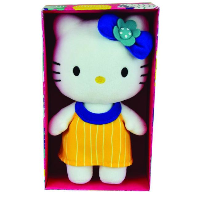Jucarie plus jemini 20cm hello kitty - rochita galbena je024053g