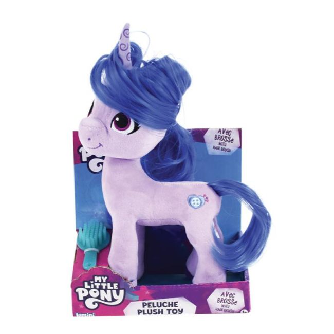 Jucarie plus jemini 21cm cu pieptan my little pony - izzy je024287i