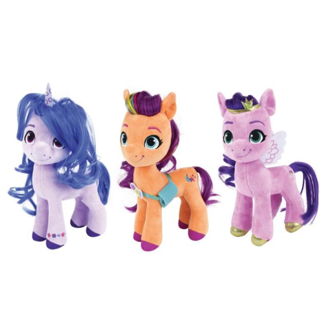 Jucarie plus jemini 21cm cu pieptan my little pony - sunny je024287s