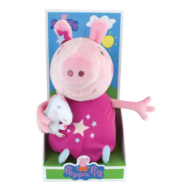 Jucarie plus jemini 30cm peppa pig cu mascota unicorn je023801