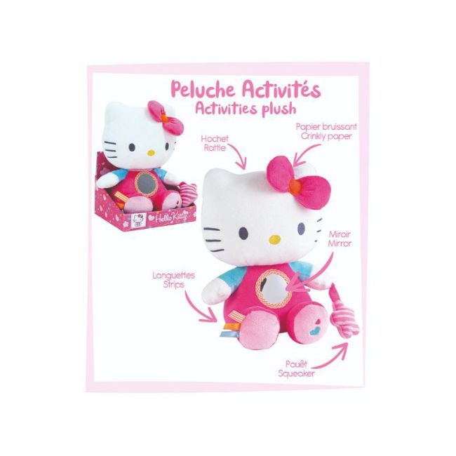 Jucarie plus jemini cu activitati 23cm hello kitty je022827