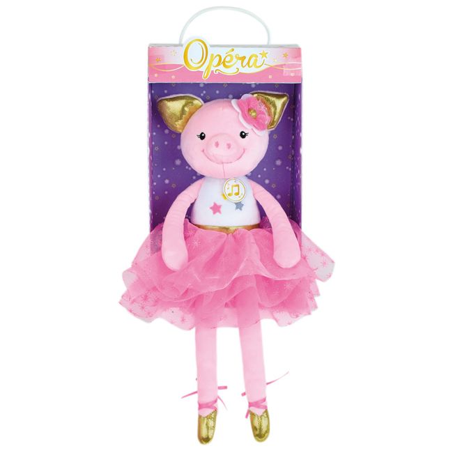 Jucarie plus muzicala jemini 40cm balerina purcelus la opera je024453p