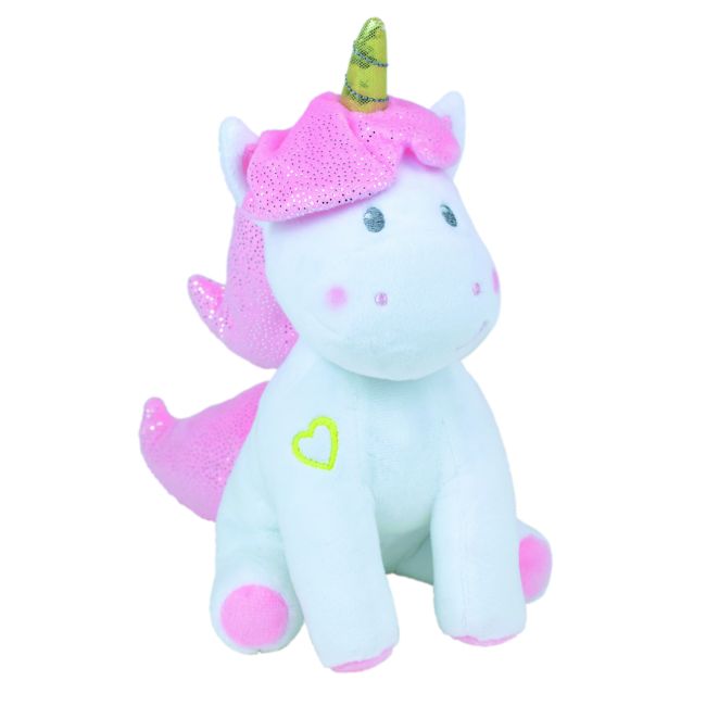 Jucarie plus muzicala jemini cu lumini 24cm unicorn je023755