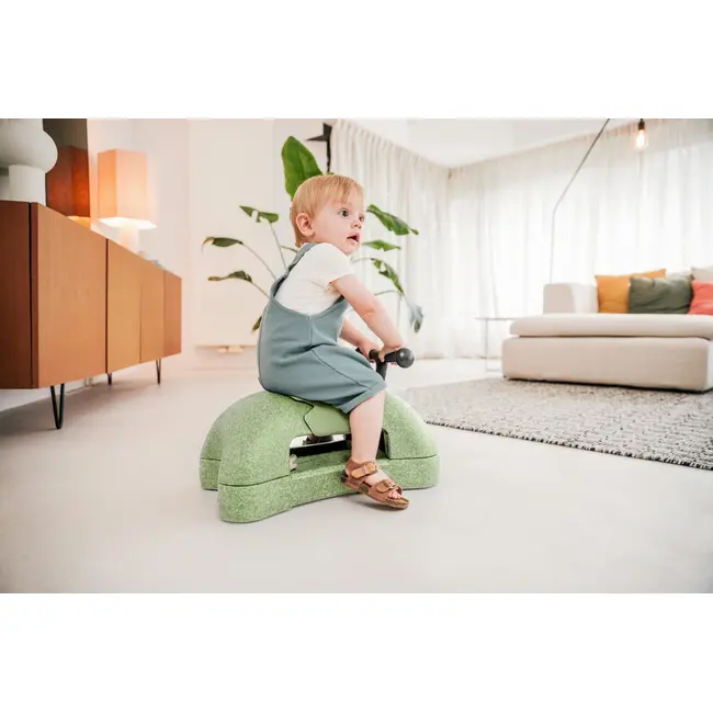 My First ,   Primul 3-in-1 Premergator Si Ride-on Premium Al Bebelusului Tau, 6 - 36 Luni, Olive, Scoot  Ride Pjb96616