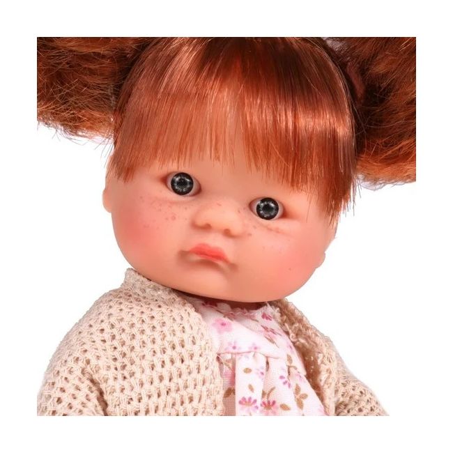 Papusa bomboncin cu rochita si cardigan 20cm as0114010