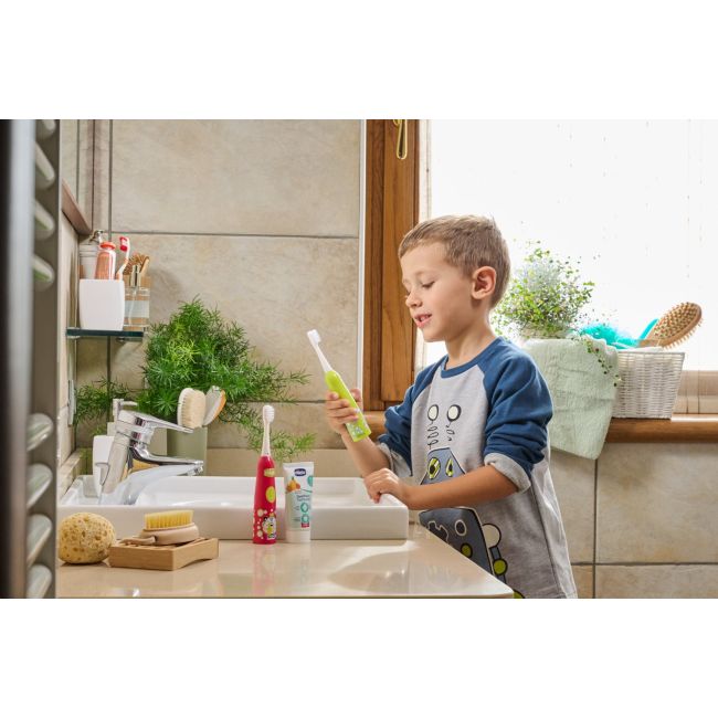Periuta de dinti electrica pentru copii Chicco Panda, 3ani+ CHC1208500-7