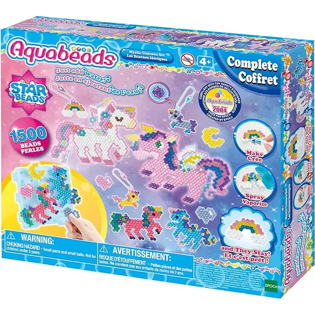 Set margele aquabeads - mystic unicorn ab31944