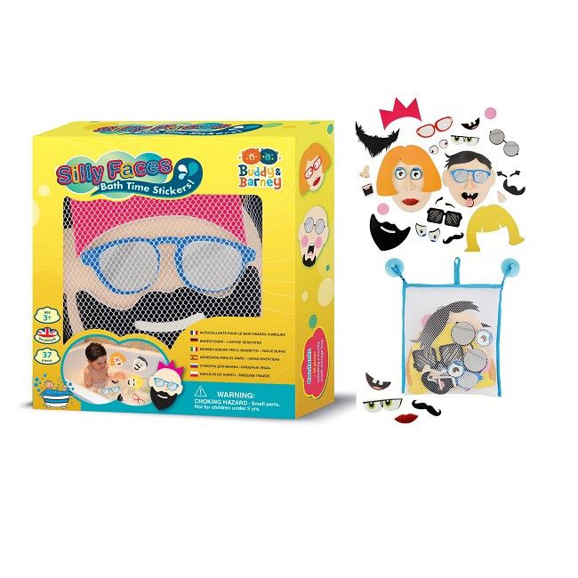 Stickere figuri amuzante - set de joaca pentru baie bb007