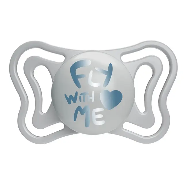 Suzeta Chicco PhysioPhorma Light, 2bucati, albastre, 2-6luni CHC7103721-7