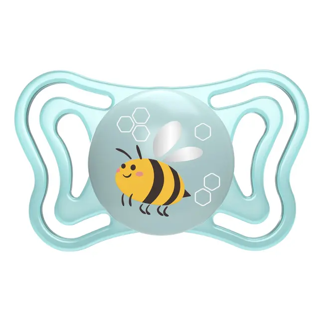 Suzeta Chicco PhysioPhorma Light, 2bucati, albastre, 2-6luni CHC7103721-7