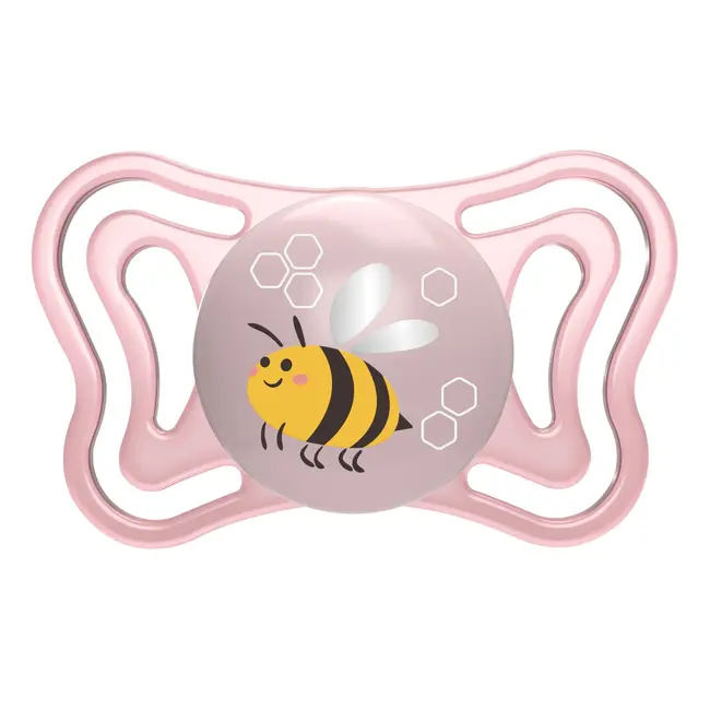 Suzeta Chicco PhysioPhorma Light, 2bucati, roz, 2-6luni CHC7103711-7