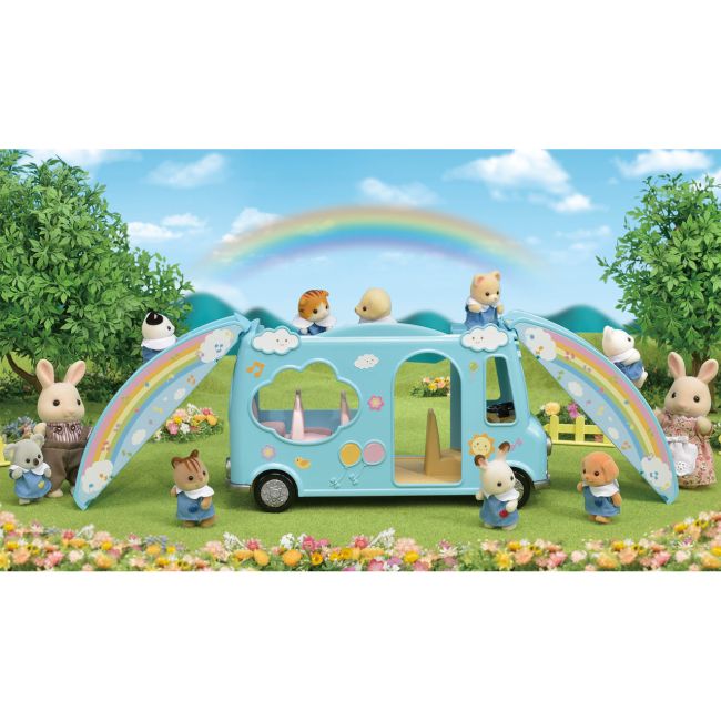 Sylvanian families - loc de joaca autobuz sf5317