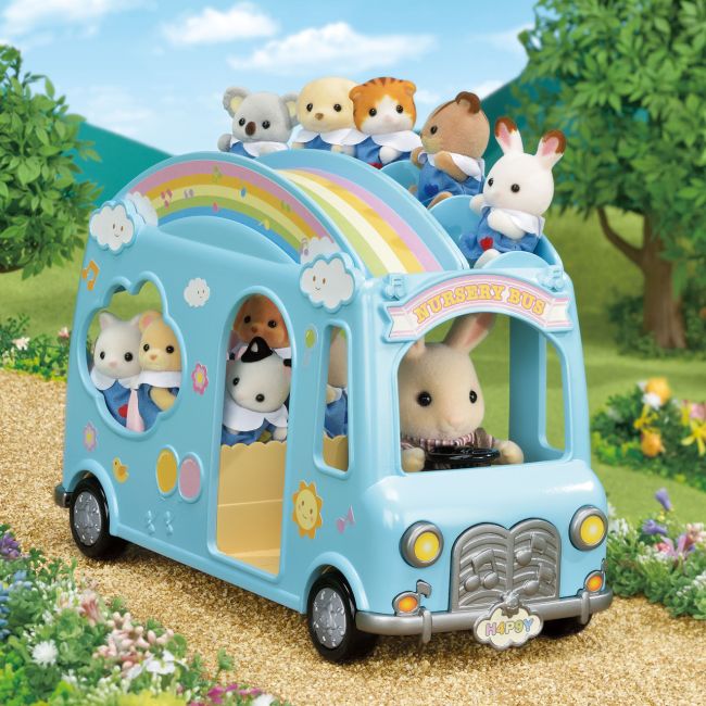 Sylvanian families - loc de joaca autobuz sf5317