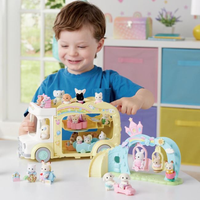 Sylvanian families - loc de joaca culori vesele sf5745