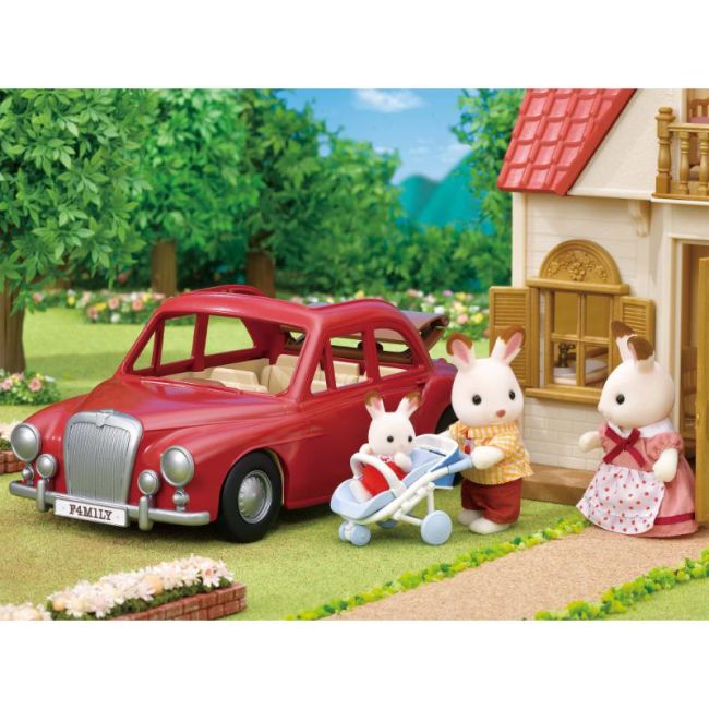 Sylvanian families - masina rosie de familie sf5448
