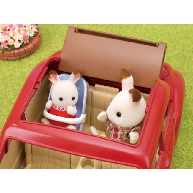 Sylvanian families - masina rosie de familie sf5448