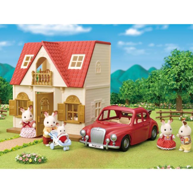 Sylvanian families - masina rosie de familie sf5448