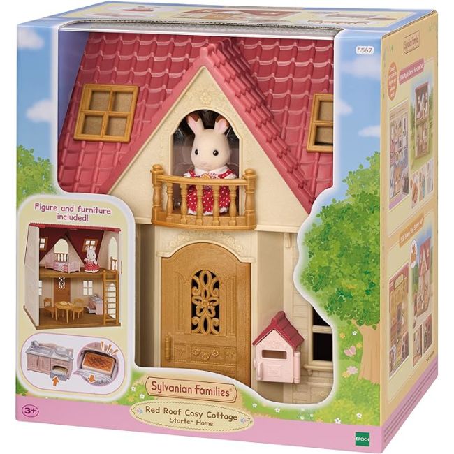 Sylvanian families-casuta red roof cosy cottage sf5567