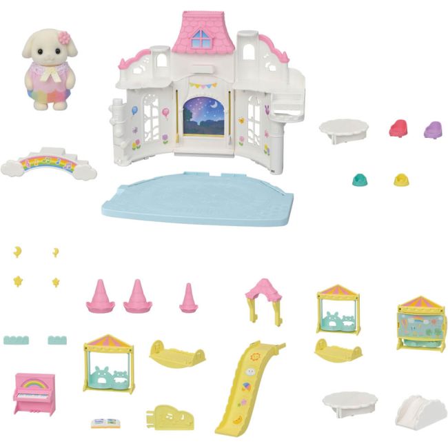 Sylvanian families-loc de joaca castel culori vesele sf5743