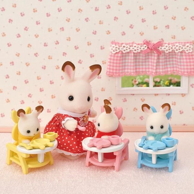 Sylvanian families-set de ingrijire a iepurasilor tripleti sf5532
