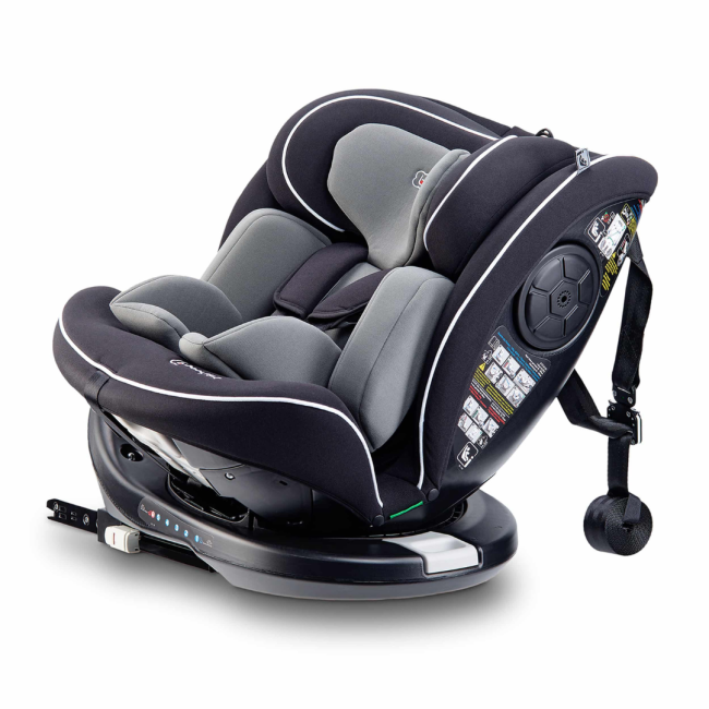 Babygo - scaun auto nova2, black, 40 -150 cm, certificat r129 bbbbgo-2331