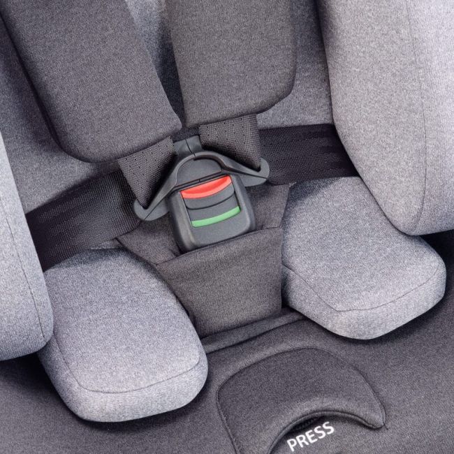 Babygo - scaun auto rotativ cu isofix, move360 grey, 40-150 cm, certificat r129 bbbbgo-2601