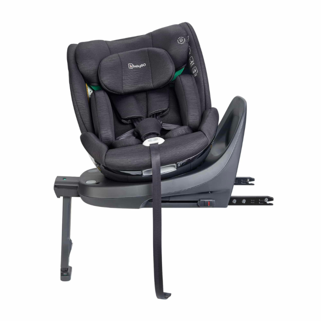 Babygo - scaun auto rotativ prime 360, black, 40-150 cm, certificat r129 bbbbgo-2351