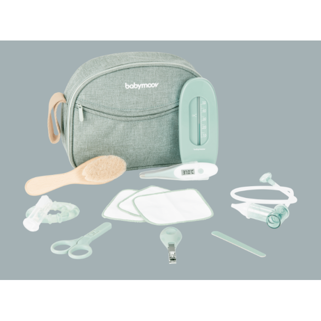 Babymoov - set pentru ingrijire 9 piese, matcha bbba032007