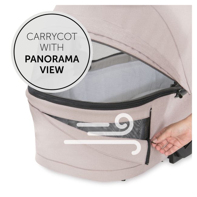 Carucior 2 in 1 Vision X, Beige, Hauck - Produs Resigilat EKD16524-9