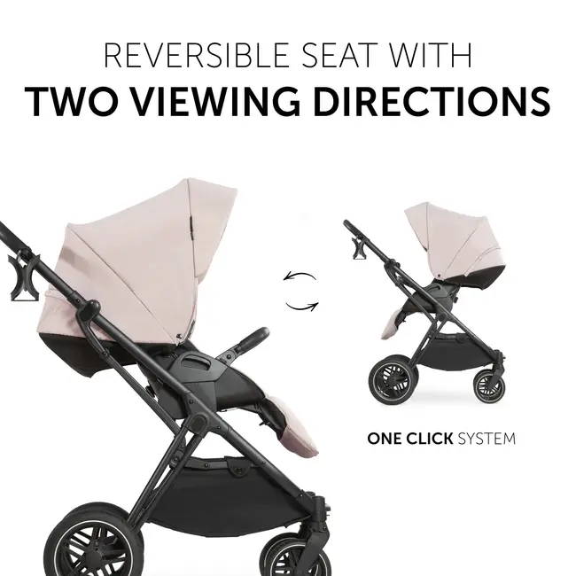 Carucior 2 in 1 Vision X, Beige, Hauck - Produs Resigilat EKD16524-9