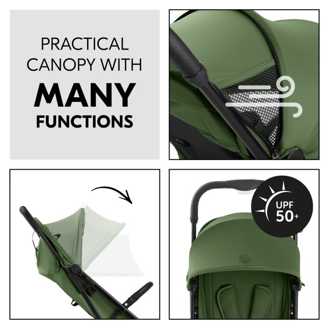 Carucior pentru copii Hauck Travel N Care PLUS, Green EKDhk16027