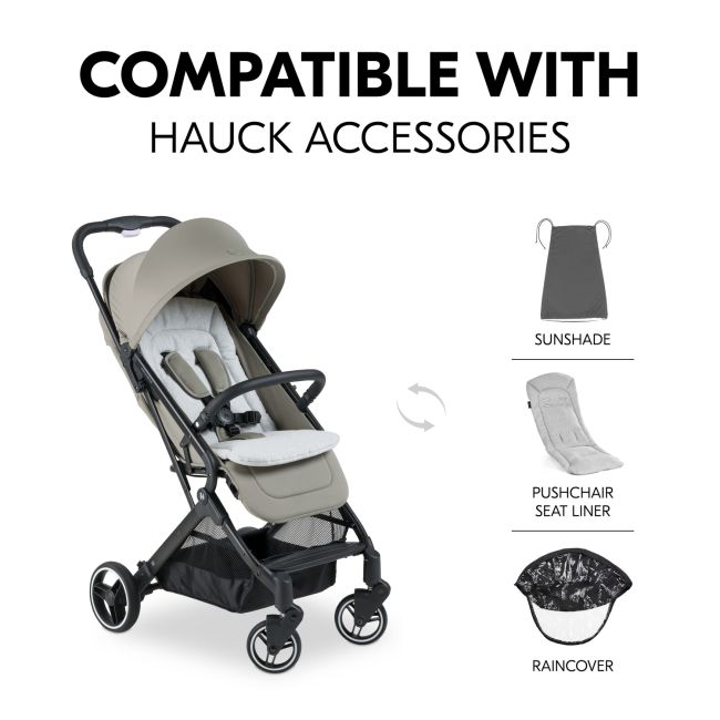 Carucior pentru copii Hauck Travel N Care PLUS, Olive EKDhk16020