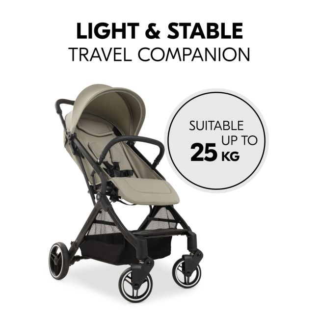 Carucior pentru copii Hauck Travel N Care PLUS, Olive EKDhk16020
