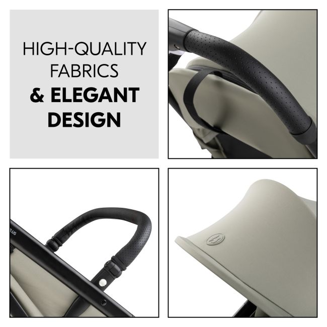 Carucior pentru copii Hauck Travel N Care PLUS, Olive EKDhk16020