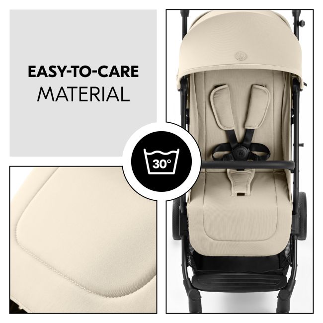 Carucior pentru copii Hauck Travel N Care PLUS, Vanilla EKDhk16025